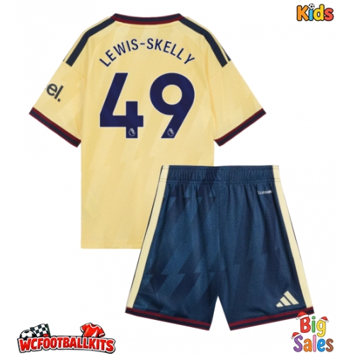 Arsenal Myles Lewis-Skelly #49 Replica Third Stadium Kit for Kids 2026-27 Short Sleeve (+ pants)